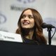 Olivia Cooke at the Ready Player One panel at WonderCon in 2018.